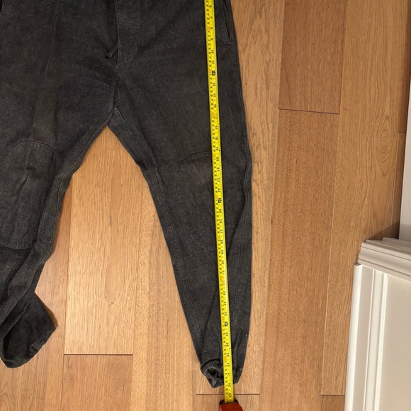 Engineered Garments E1 E-1 jogger pant brushed grey cotton L large flight pants - Picture 8 of 8